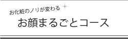 お顔まるごとコース